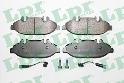 Колодки тормозные передние LPR 05P1228