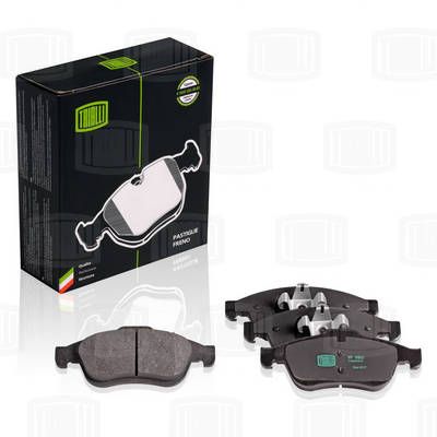 Колодки тормозные передние TRIALLI PF0902