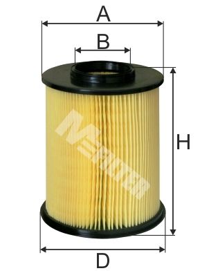 Фильтр воздушный M-Filter A845