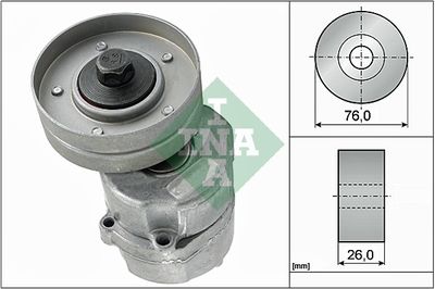 Натяжитель ремня INA 534013530