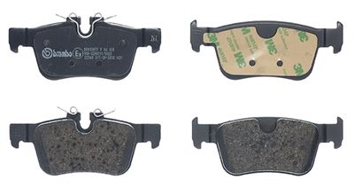 Колодки тормозные задние BREMBO P86030