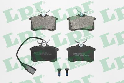Колодки тормозные дисковые LPR 05P980