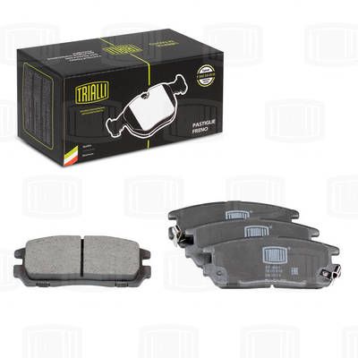 Колодки тормозные дисковые задние TRIALLI PF4041