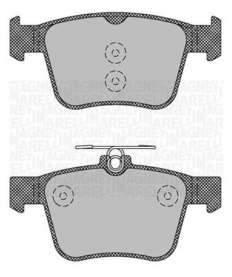Колодки тормозные дисковые BOSCH 986494658