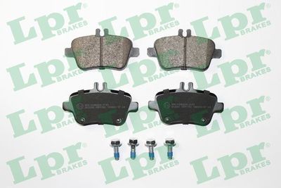 Колодки тормозные задние LPR 05P1782