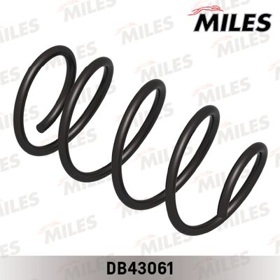 Пружина подвески передняя Miles DB43061