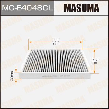 Фильтр салона угольный Masuma MCE4048CL