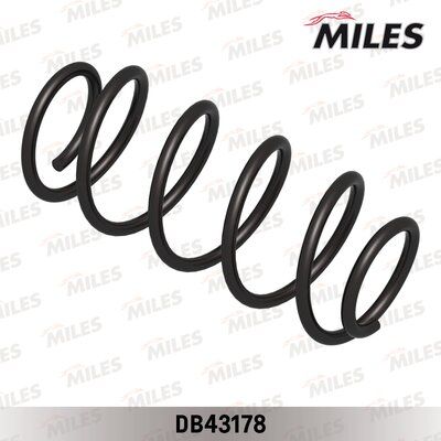 Пружина подвески передняя Miles DB43178