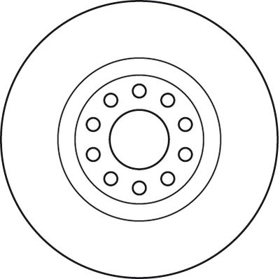 Диск тормозной TRW DF6060S