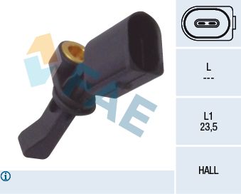 Датчик АБС FAE 78066