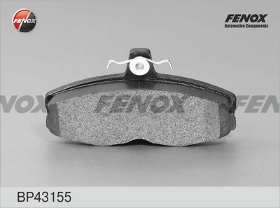 Колодки тормозные передние FENOX BP43155