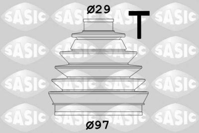 Пыльник ШРУС наружный SASIC 2933063
