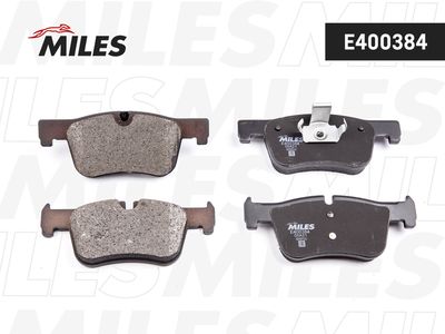 Колодки тормозные передние Miles E400384