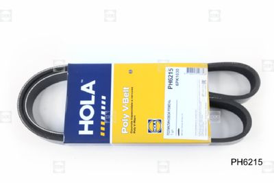 Ремень поликлиновой HOLA PH6215
