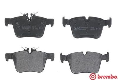 Колодки тормозные дисковые задние BREMBO P50122