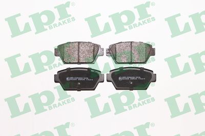 Колодки тормозные задние LPR 05P044