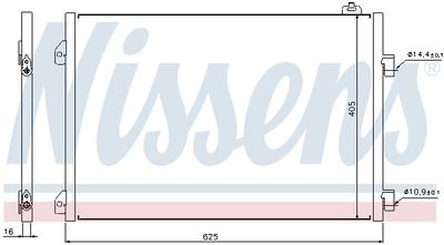 Радиатор NISSENS 94668