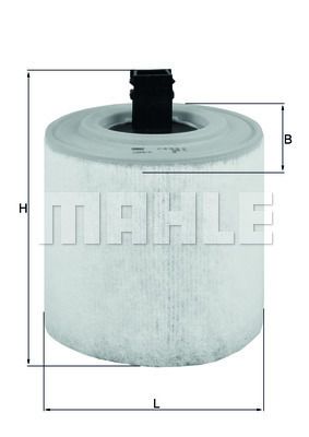 Фильтр воздушный MAHLE LX301516