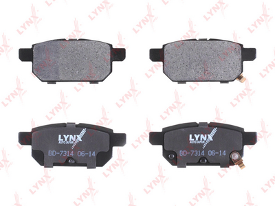 Колодки тормозные задние LYNXauto BD7314