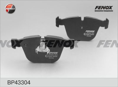 Колодки тормозные задние FENOX BP43304