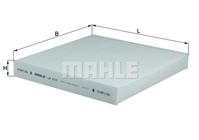Фильтр салона MAHLE LA216