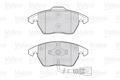 Колодки тормозные дисковые передние VALEO 301635