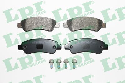 Колодки тормозные дисковые LPR 05P1289