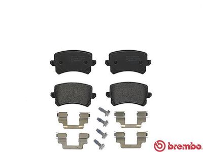 Колодки тормозные дисковые задние BREMBO P85108