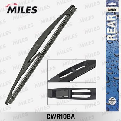 Щетка стеклоочистителя задняя Miles CWR10BA