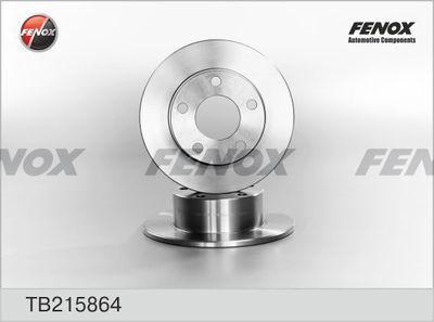 Диск тормозной FENOX TB215864