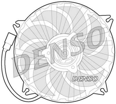 Вентилятор радиатора DENSO DER21017