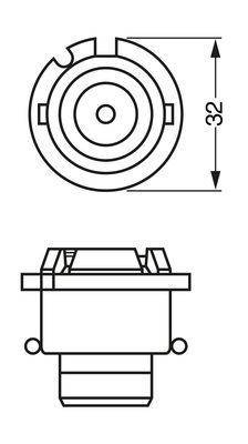 Лампа BOSCH 1987302904