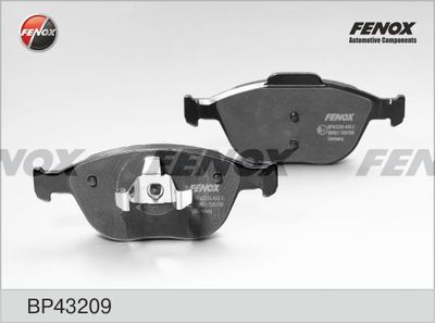 Колодки тормозные дисковые FENOX BP43209