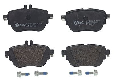 Колодки тормозные дисковые задние BREMBO P50136