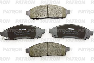 Колодки тормозные дисковые передние PATRON PBP1380