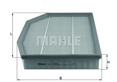 Фильтр воздушный MAHLE LX1250