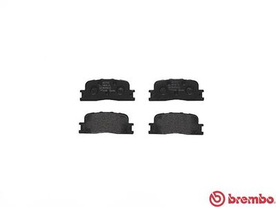 Комплект колодок для дискового тормоза BREMBO P83088