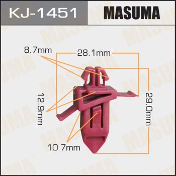 Клипса Masuma KJ1451
