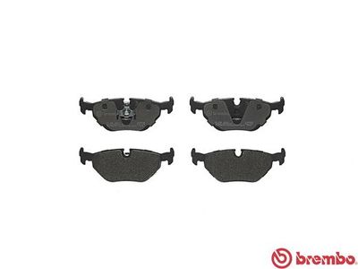 Колодки тормозные дисковые задние BREMBO P06011