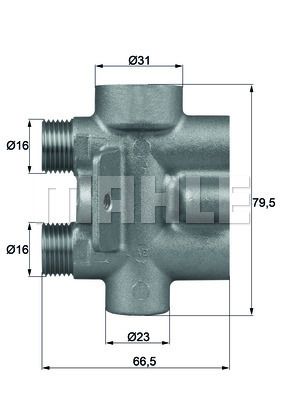 Термостат MAHLE TO975