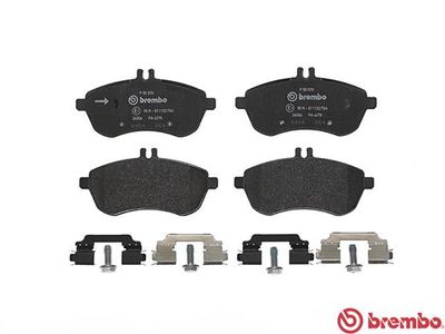 Колодки тормозные дисковые BREMBO P50070