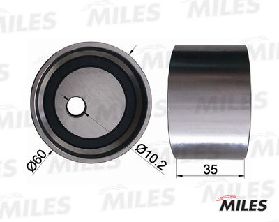 Ролик ремня ГРМ Miles AG02056