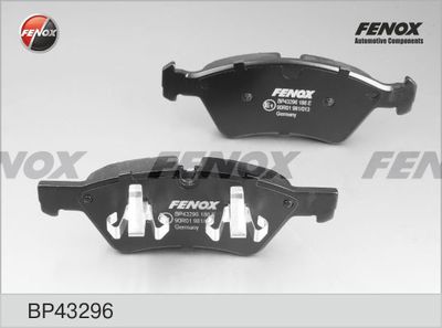 Колодки тормозные передние FENOX BP43296
