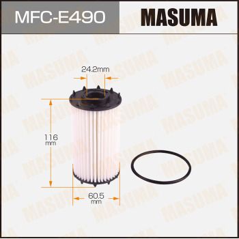 Фильтр масляный Masuma MFCE490