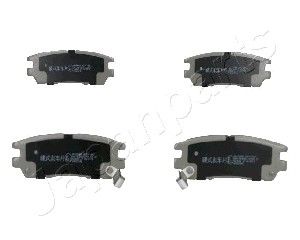 Колодки тормозные дисковые JAPANPARTS PP599AF