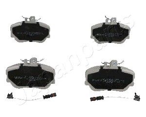 Колодки тормозные дисковые JAPANPARTS PA0060AF
