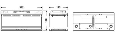 Аккумулятор EXIDE EB1100