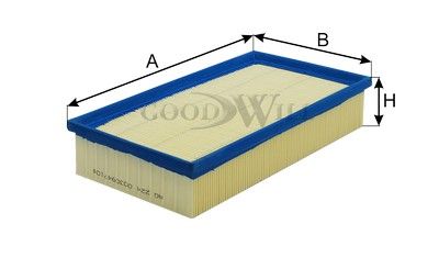 Фильтр воздушный BIG FILTER GB9638
