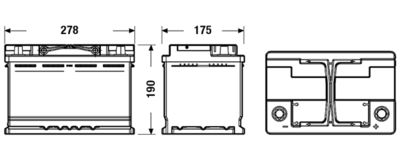 Аккумулятор EXIDE EL700