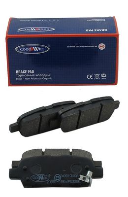 Колодки тормозные дисковые Mando MPS07